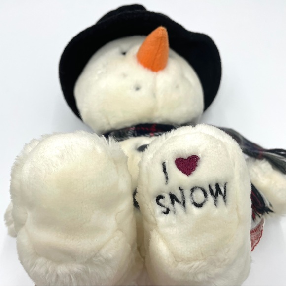 Russ Snowflake Snowman Plush 16” - Picture 1 of 10